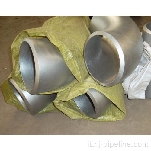 Gomito in acciaio inossidabile ASTM A403 WP304